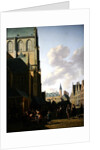 The Grote Markt, Haarlem, looking west by Gerrit Adriaensz Berckheyde