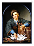 The Fish Seller by Willem van Mieris