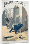 Police! Police! Song Book Cover, c.1865 by Alfred Concanen