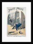 Police! Police! Song Book Cover, c.1865 by Alfred Concanen