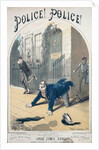 Police! Police! Song Book Cover, c.1865 by Alfred Concanen