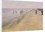Summer Day at the South Beach of Skagen, 1884 by Peder Severin Kroyer