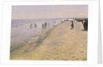 Summer Day at the South Beach of Skagen, 1884 by Peder Severin Kroyer