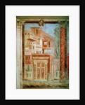 Panel from the Cubiculum, Villa of P Fannius at Boscoreale, Pompeii, c.50-40 BC by School Roman