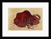 Rock painting of a bison, late Magdalenian, 13000 BC by Anonymous