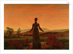 Woman before the rising Sun, 1818-20 by Caspar David Friedrich