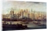 The Burning of the Houses of Parliament, 16th October 1834 by David Roberts