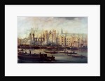 The Burning of the Houses of Parliament, 16th October 1834 by David Roberts