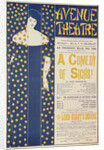 Poster advertising 'A Comedy of Sighs', a play by John Todhunter, 1894 by Aubrey Beardsley