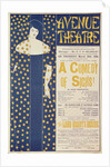 Poster advertising 'A Comedy of Sighs', a play by John Todhunter, 1894 by Aubrey Beardsley