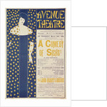 Poster advertising 'A Comedy of Sighs', a play by John Todhunter, 1894 by Aubrey Beardsley