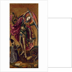 St. Michael triumphs over the Devil, 1468 by (c.1435/40-1500) Bermejo