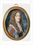 Miniature of James II as the Duke of York by Samuel Cooper