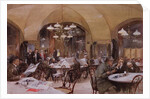Cafe Griensteidl, Vienna, 1890 by Reinhold Volkel