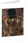 Moses Smashing the Tablets of the Law, 1659 by Rembrandt Harmensz. van Rijn