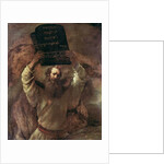 Moses Smashing the Tablets of the Law, 1659 by Rembrandt Harmensz. van Rijn