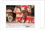 British Rail poster advertising 'Historic Carlisle, Gateway to Scotland', 1924 by Maurice Greiffenhagen