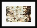 Spring Gardens, Ranelagh by Thomas Rowlandson