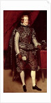 Philip IV of Spain in Brown and Silver, 1631-2 by Diego Rodriguez de Silva y Velazquez