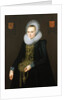 Portrait of Justina van Teylingen, 1616 by Cornelis van der Voort