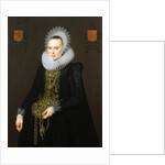 Portrait of Justina van Teylingen, 1616 by Cornelis van der Voort