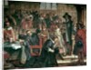 Attempted arrest of 5 members of the House of Commons by Charles I, 1642, 1856-66 by Charles West Cope
