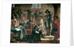 Attempted arrest of 5 members of the House of Commons by Charles I, 1642, 1856-66 by Charles West Cope
