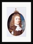 Miniature portrait of an Unknown Man, 1659 by Samuel Cooper