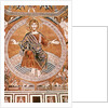 Reproduction of the mosaic of the Last Judgement in the Baptistery, Florence by (after) Italian School