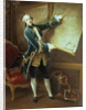 The Comte de Vaudreuil, 1758 by Francois-Hubert Drouais