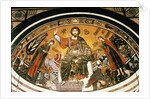 Mosaic of Jesus Christ with the Virgin and St. Minias, 1297 by Anonymous