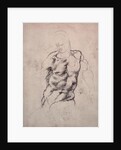 Figure Study by Michelangelo Buonarroti
