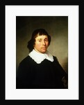 Portrait of a Young Man, in a Black Costume with a White Lace Collar by Jacob Gerritsz Cuyp