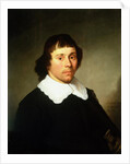 Portrait of a Young Man, in a Black Costume with a White Lace Collar by Jacob Gerritsz Cuyp