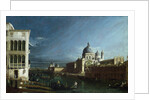 The Molo Looking West with the Doge's Palace in the Distance by Bernardo Bellotto