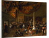 A Village Wedding Feast with Revellers and a dancing Party, 1671 by Jan Havicksz. Steen