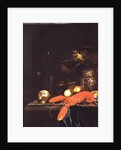 Still Life of Fruit with a Lobster by Johannes Borman