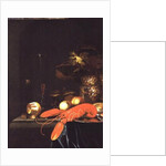 Still Life of Fruit with a Lobster by Johannes Borman