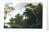 St. Paul visiting St. Anthony in a wooded landscape, 17th century by Alexander Keirincx
