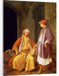 Two Merchants Conversing by Jacob Toorenvliet