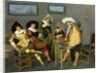 Cavaliers in a tavern by Dirck Hals