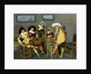 Cavaliers in a tavern by Dirck Hals