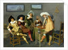 Cavaliers in a tavern by Dirck Hals