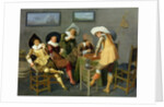 Cavaliers in a tavern by Dirck Hals