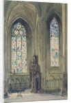 Chapel in the South Transept, Rouen Cathedral, 19th century by Augustus Welby Pugin