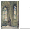 Chapel in the South Transept, Rouen Cathedral, 19th century by Augustus Welby Pugin
