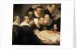 The Anatomy Lesson of Dr. Nicolaes Tulp, 1632 by Rembrandt Harmensz. van Rijn