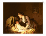 Undressing the Baby, 1880 by Johann Georg Meyer von Bremen