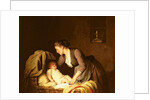 Undressing the Baby, 1880 by Johann Georg Meyer von Bremen