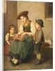 The Zither Player by Franz von Defregger